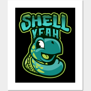 SHELL YEAH! Turtle Posters and Art